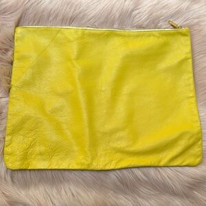 American Apparel Large Leather Pouch
